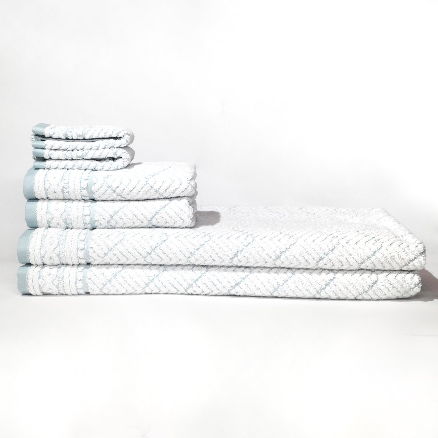 Prague™ 100% Organic 6 Piece Bath Sheet Set