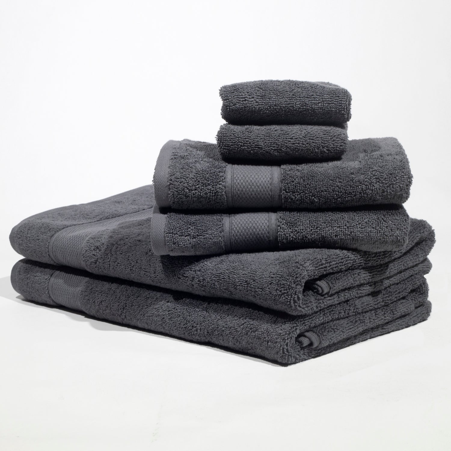 Slate grey bath towels sale