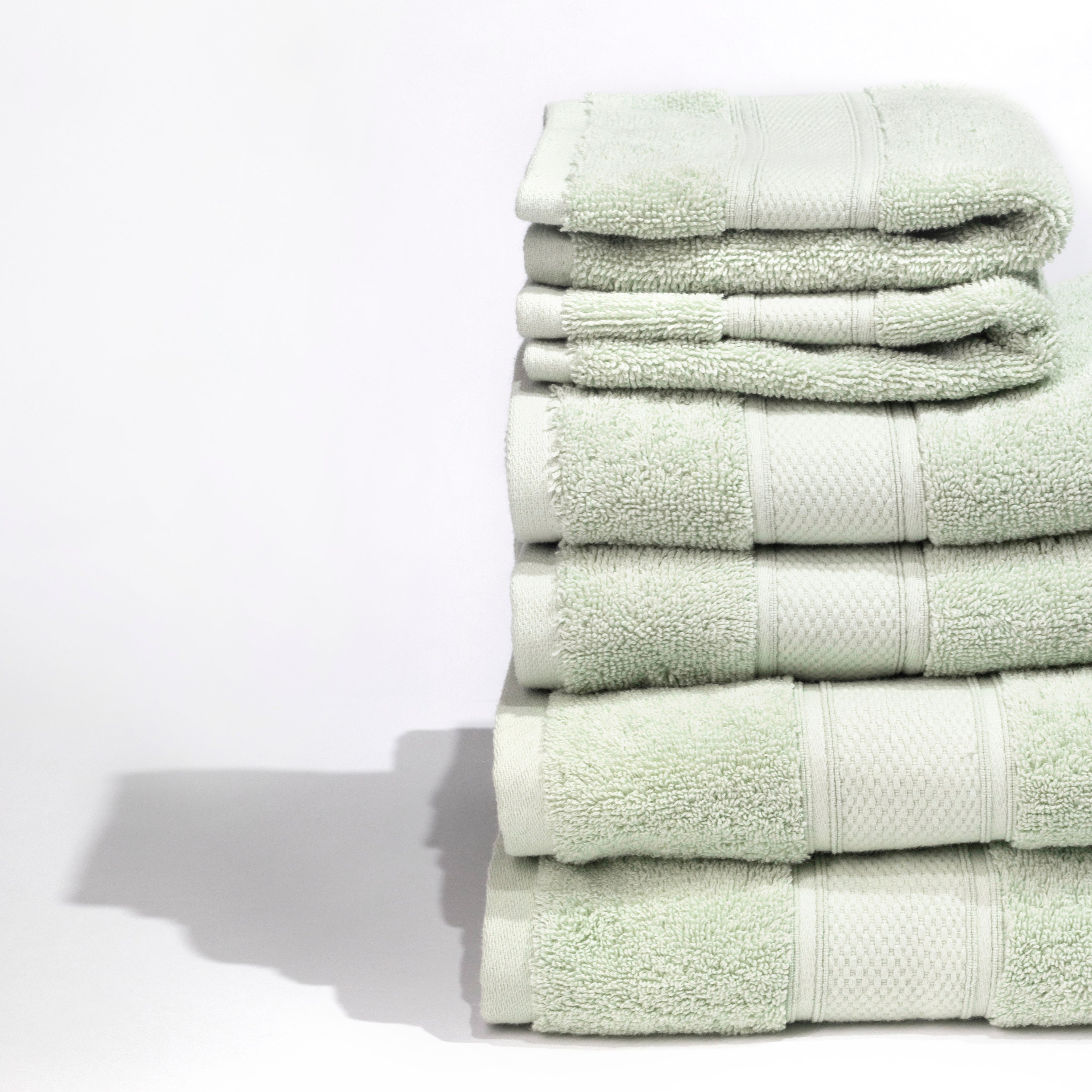 Pinehurst 100% Organic 6 Piece Bath Towel Set - Build Your Own (Naturals)