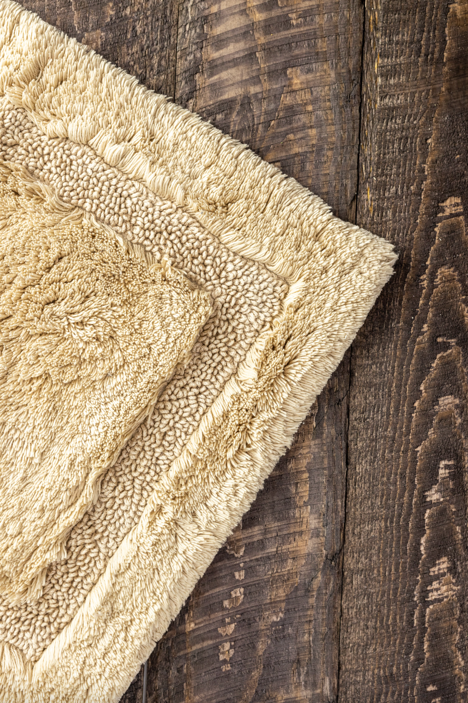 Asheville Organic Cotton Non-Slip Bath Rug