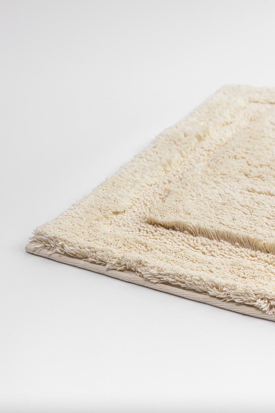 Asheville Organic Cotton Non-Slip Bath Rug