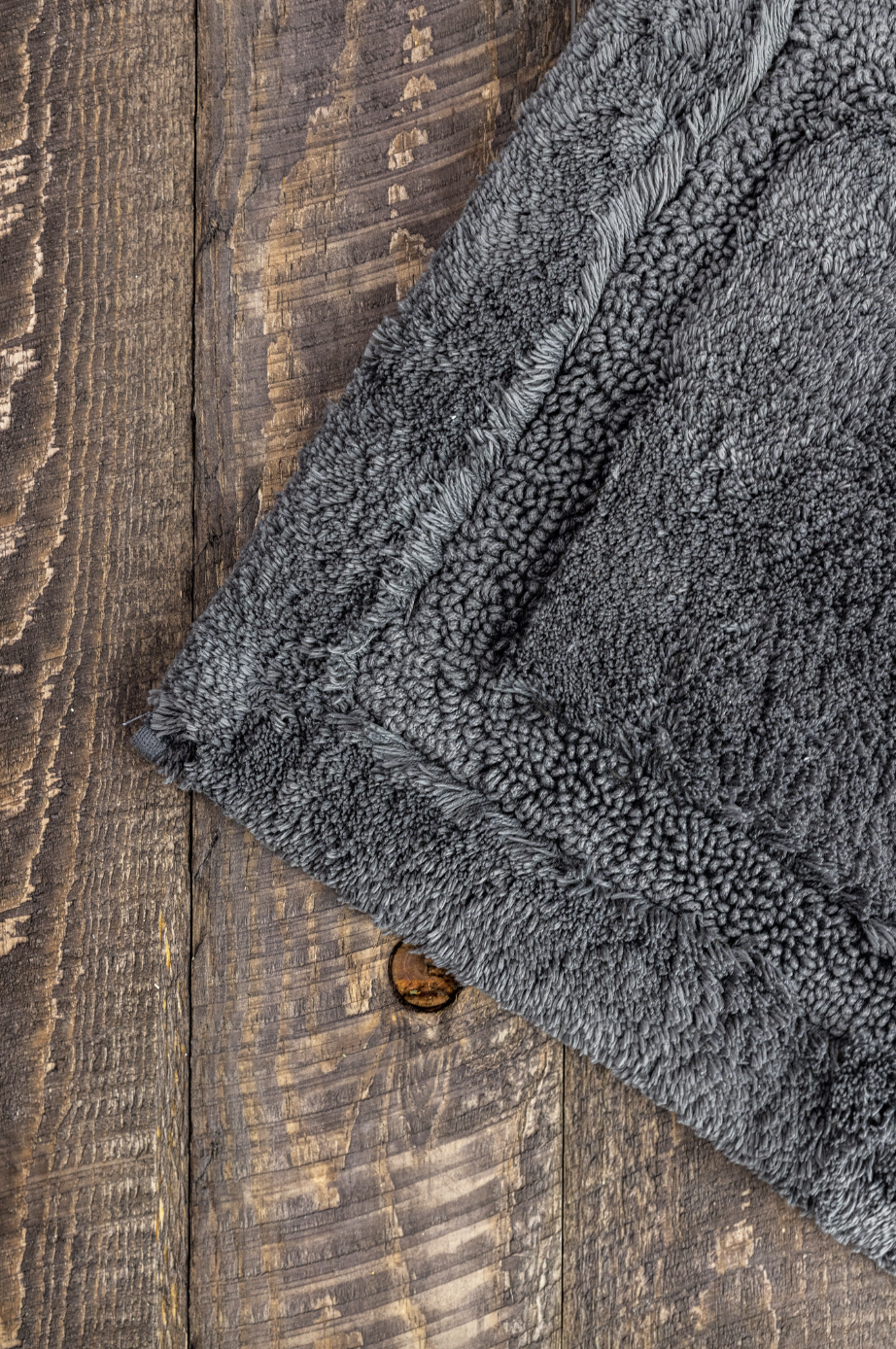 Asheville Organic Cotton Non-Slip Bath Rug