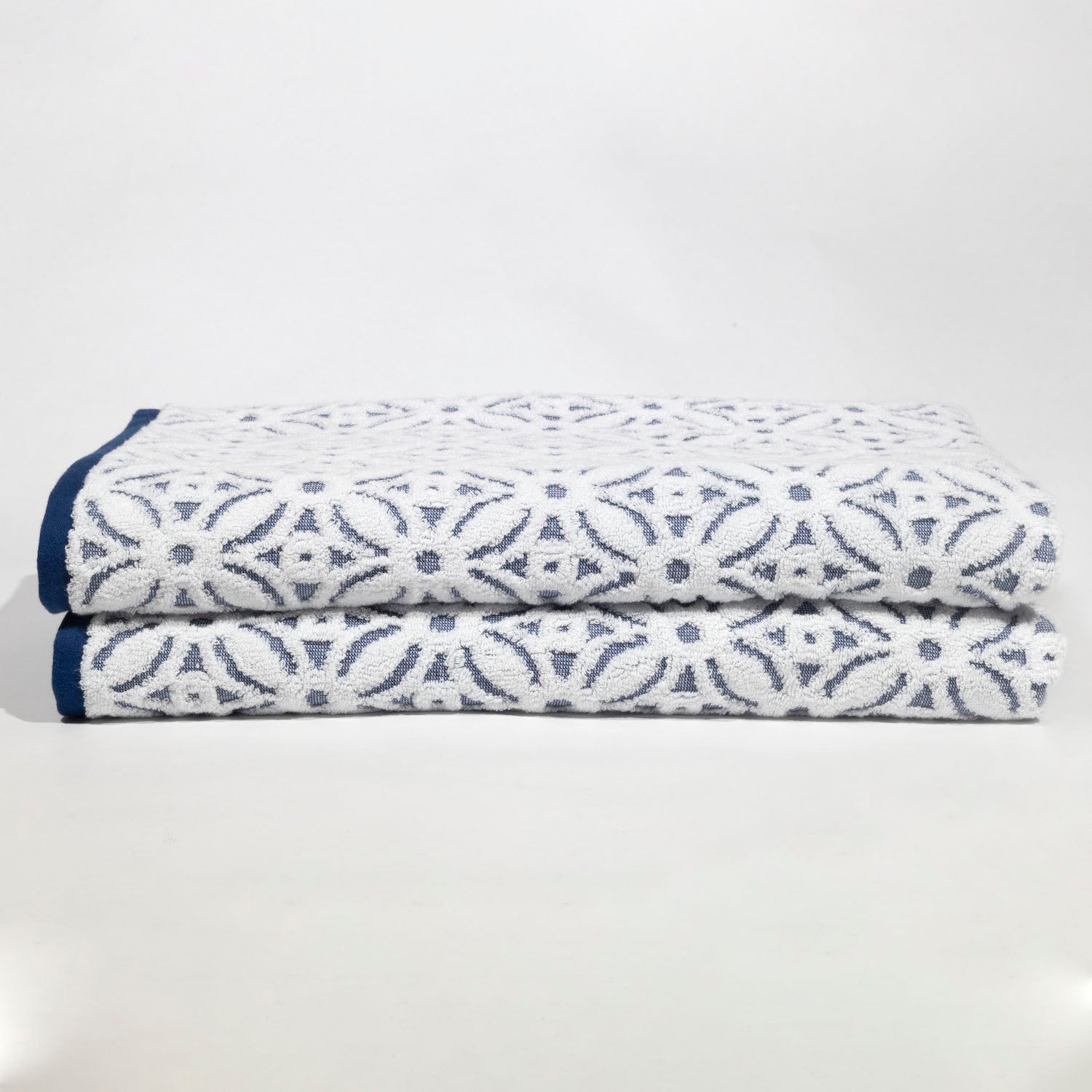 Patterned Starter Pack of Bath and Hand Towels