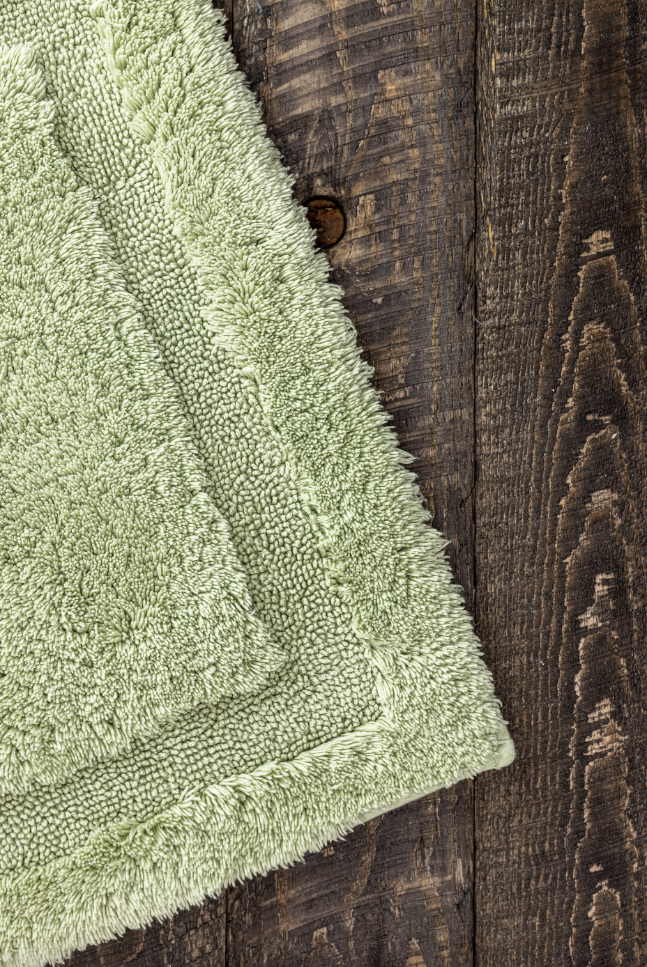 Asheville Organic Cotton Non-Slip Bath Rug