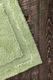 Asheville Organic Cotton Non-Slip Bath Rug