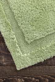 Asheville Organic Cotton Non-Slip Bath Rug
