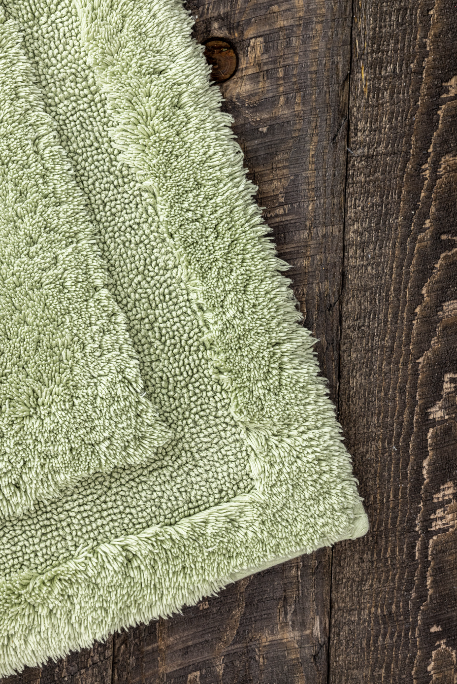 Asheville Organic Cotton Non-Slip Bath Rug