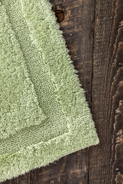 Asheville Organic Cotton Non-Slip Bath Rug