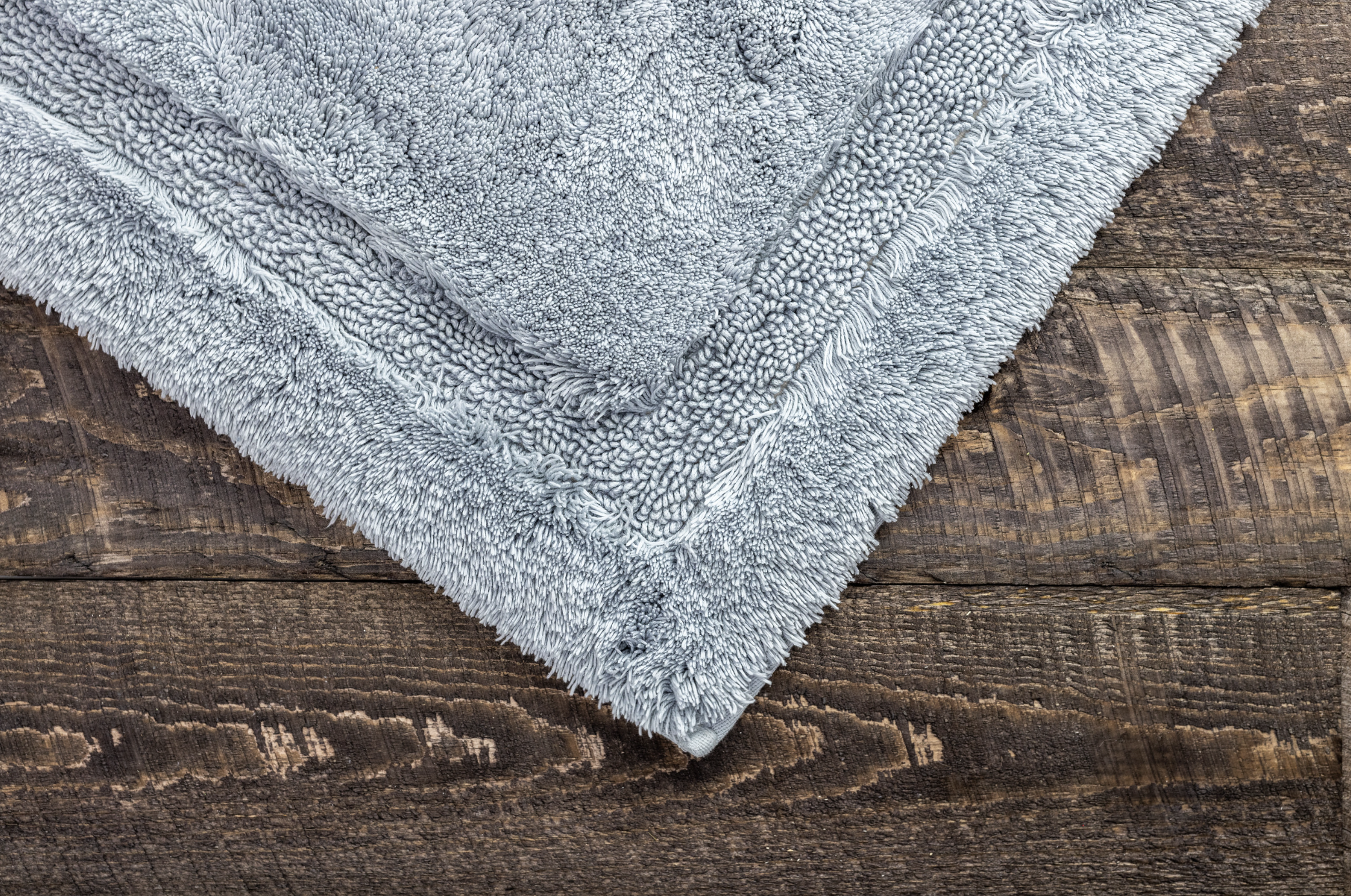 Asheville Organic Cotton Non-Slip Bath Rug