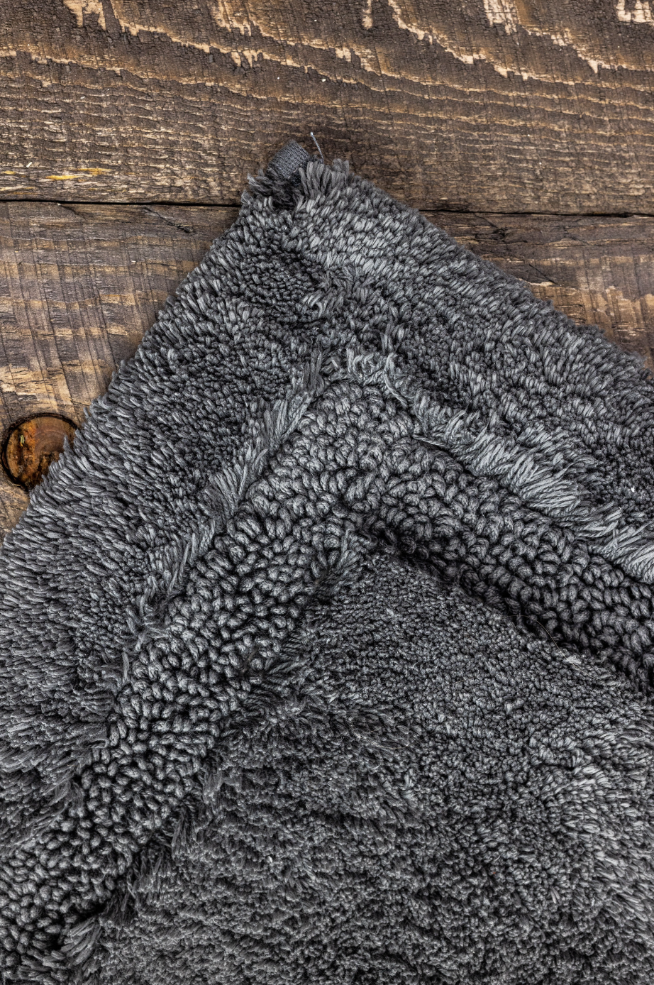 Asheville Organic Cotton Non-Slip Bath Rug