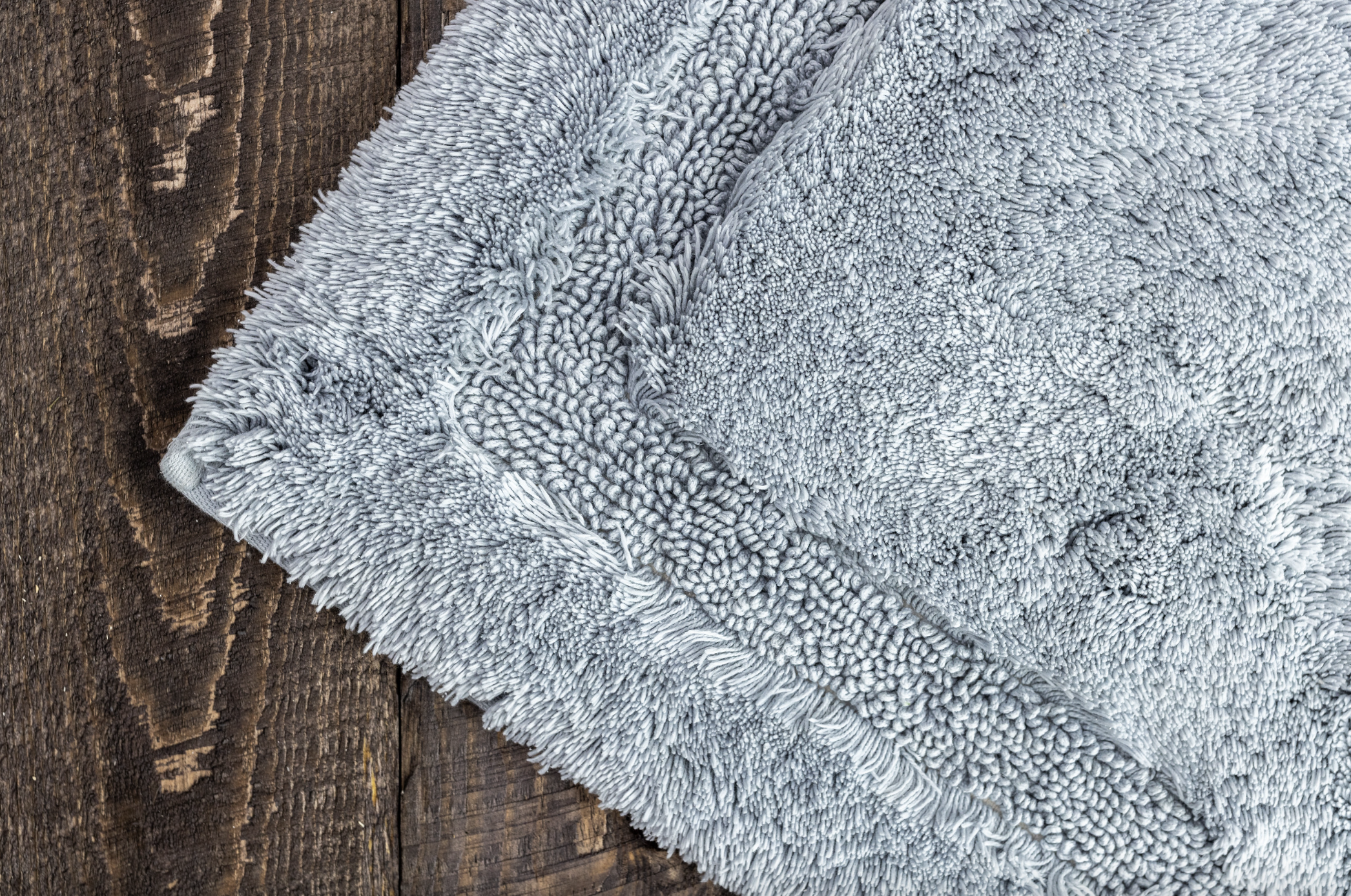 Asheville Organic Cotton Non-Slip Bath Rug