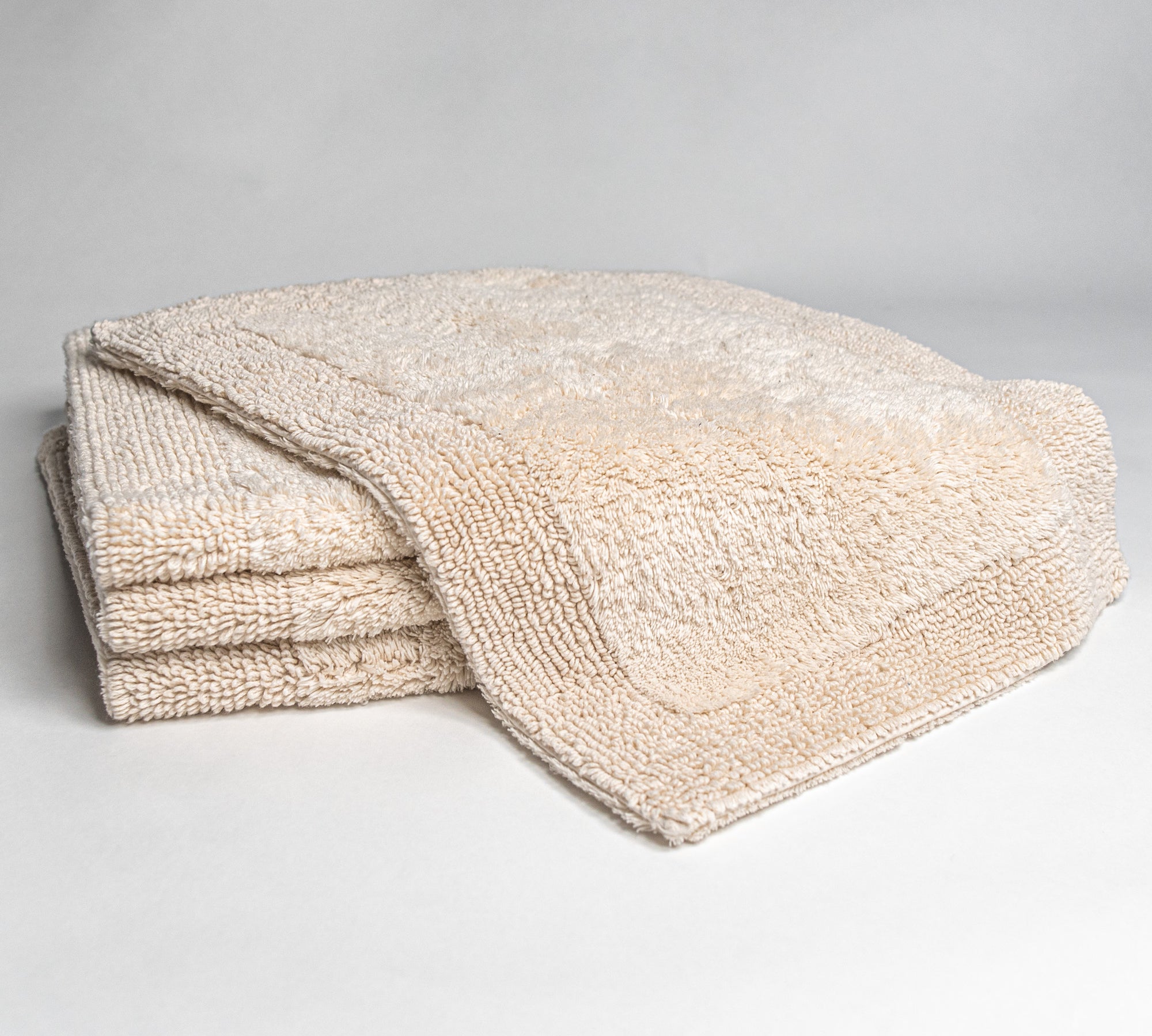 Puro Organic Cotton Reversible Bath Rug Collection