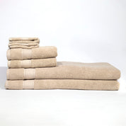 Pinehurst 100% Organic 6 Piece Bath Sheet Set - Driftwood