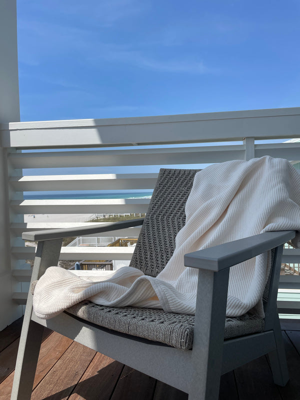 Sea Pines 100% Organic Throw Blanket