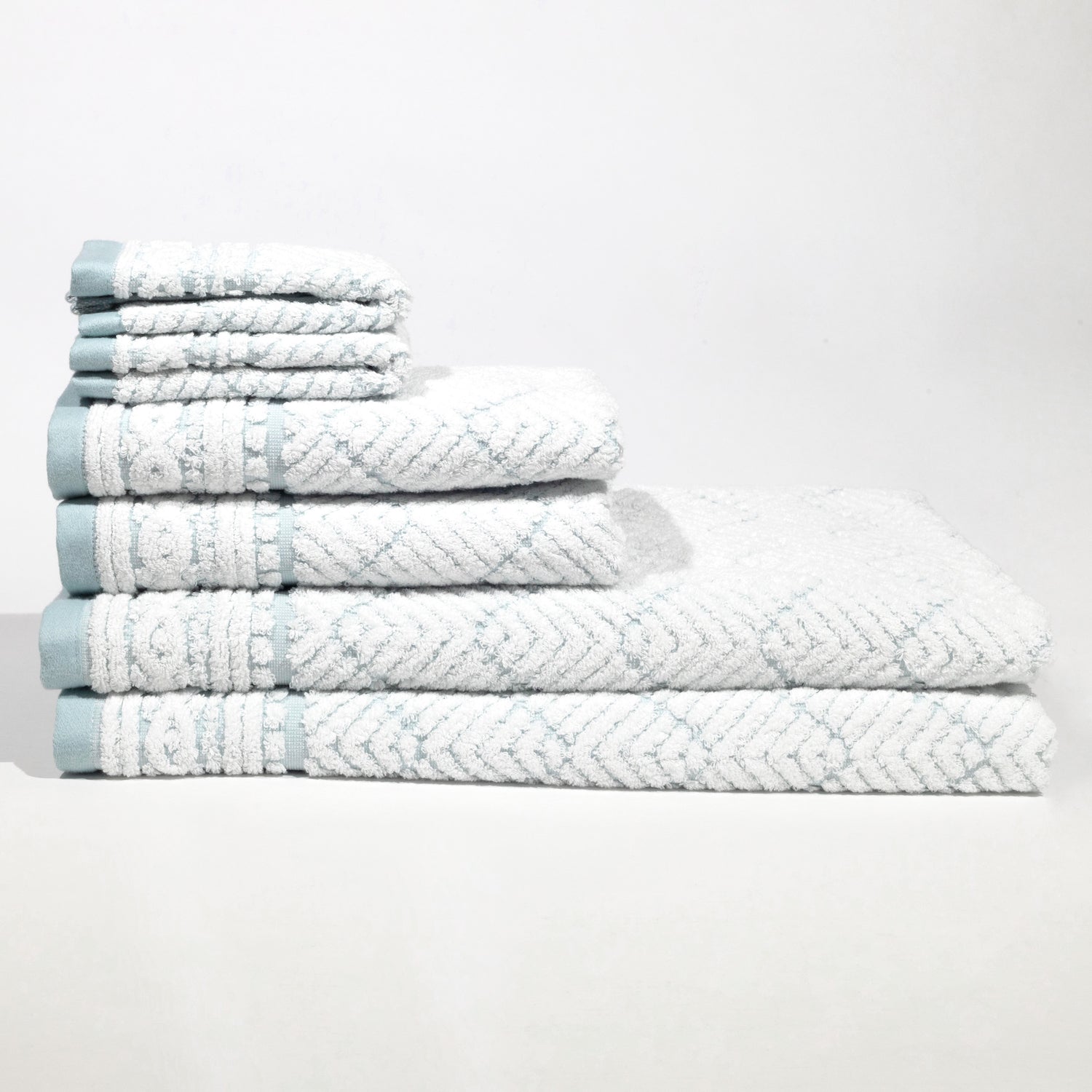 Prague Organic Cotton 6-Piece Bath Towel Set – Live Grund