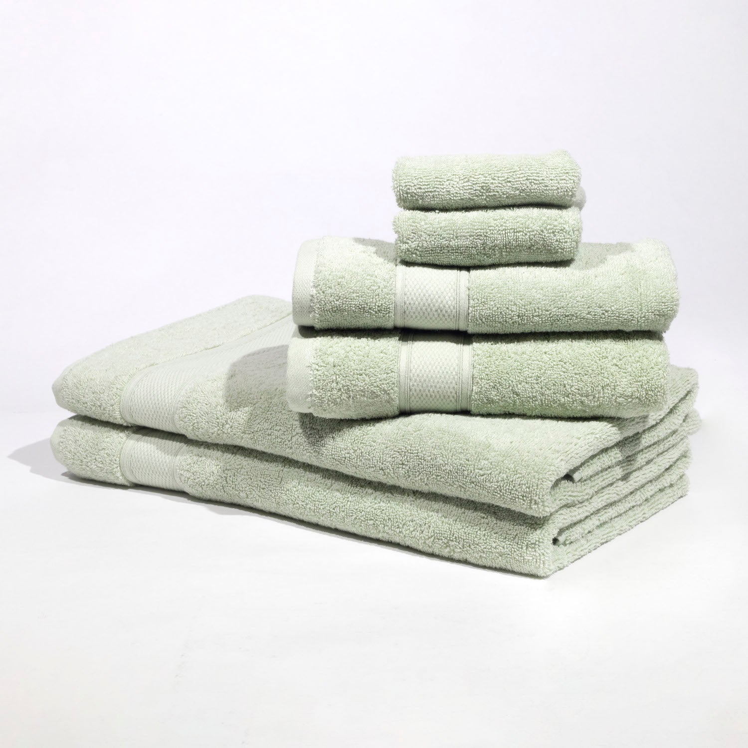Pinehurst Organic Cotton 6 Piece Bath Towel Set – Live Grund