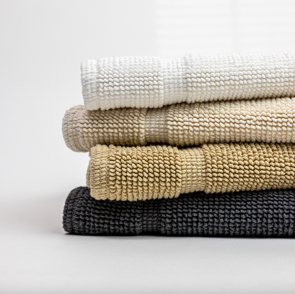 Collection de tapis de bain en coton biologique Charleston 