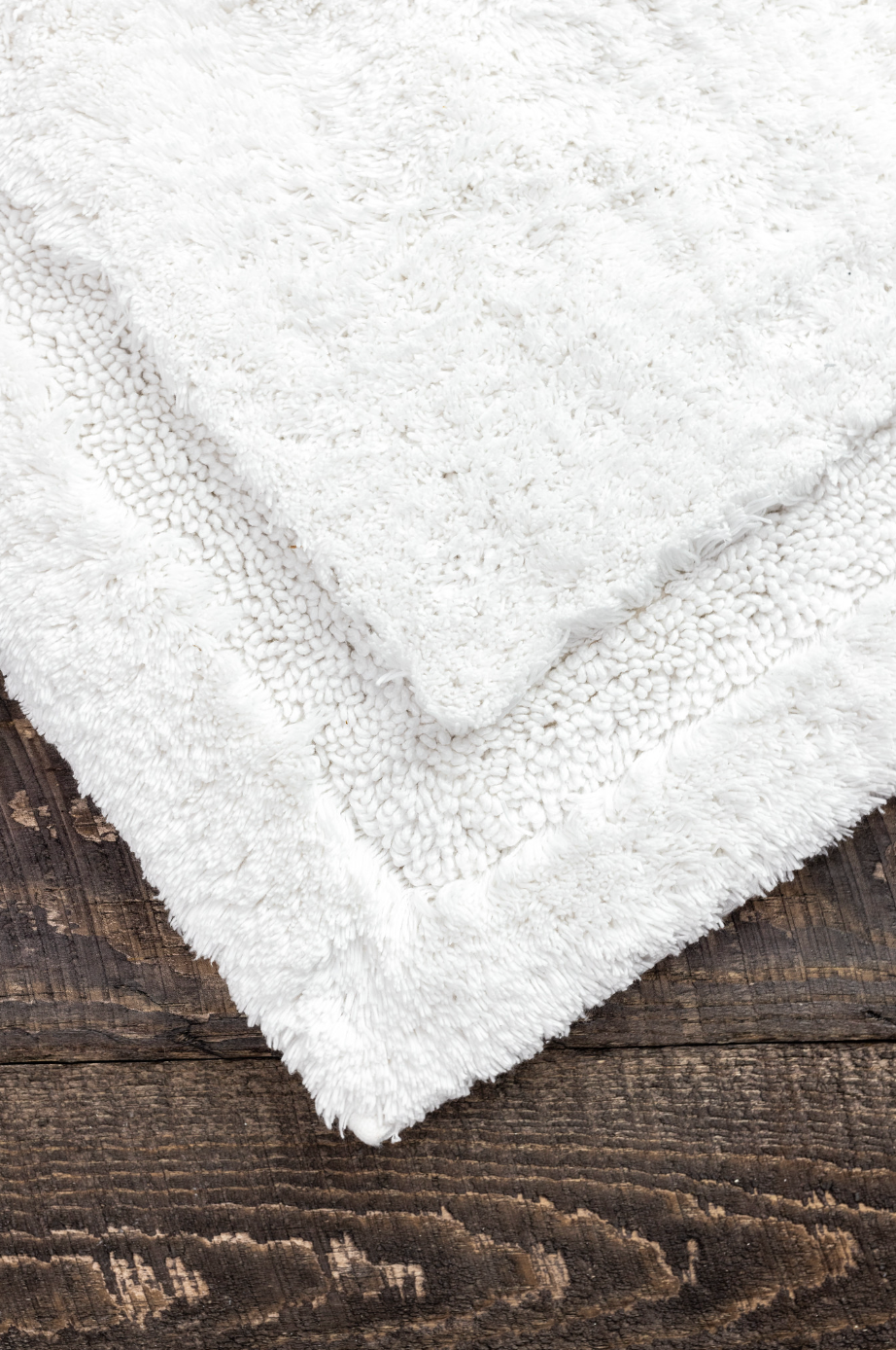 Asheville Organic Cotton Non-Slip Bath Rug
