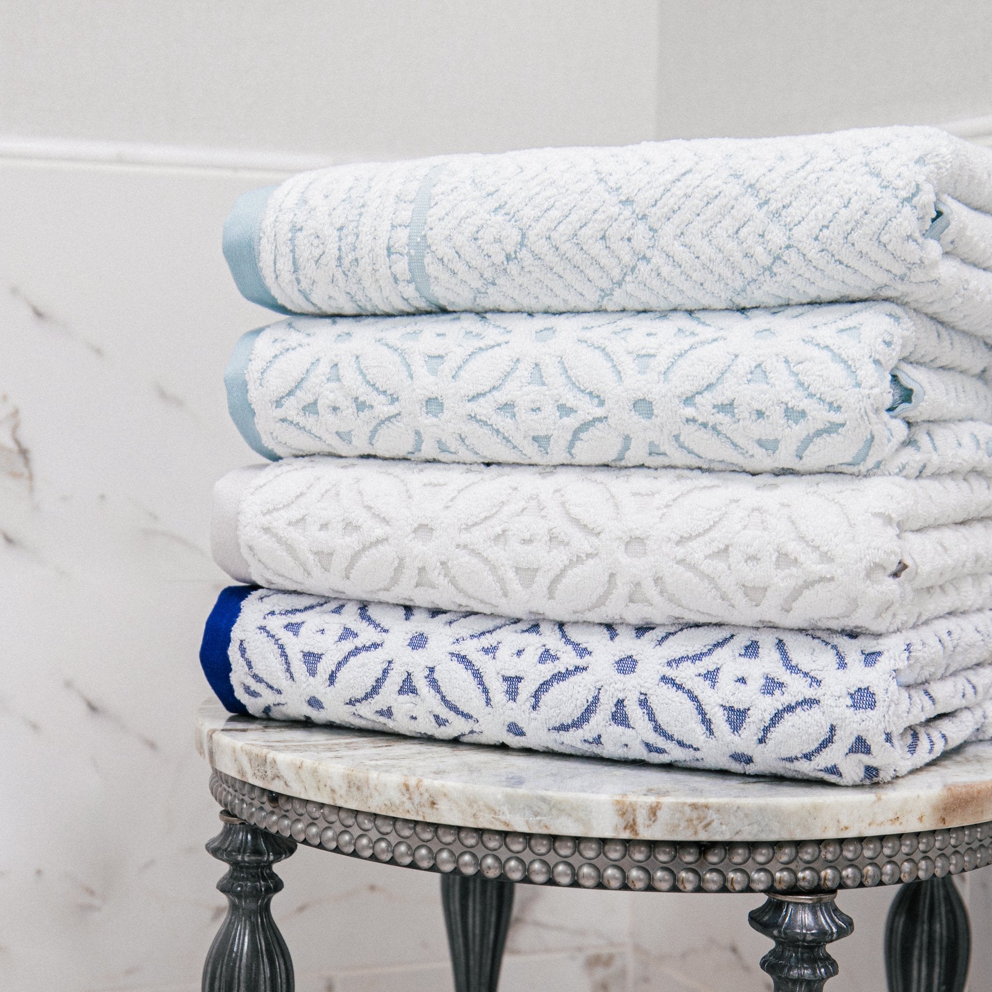 Pinehurst Organic Cotton 6 Piece Bath Towel Set – Live Grund